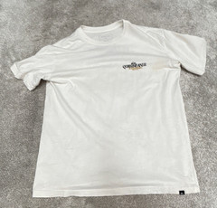 Quiksilver White Men’s Small Crew Neck Short Sleeve T-Shirt FREE SHIPPING