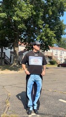 Neniom Social Security Card Boxy Shirt Streetwear Y2K Vintage Tees