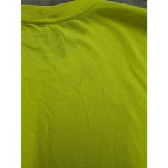Carhartt Pocket T-Shirt Men’s Large Tall Hi Vis Yellow Loose Fit Workwear Tee