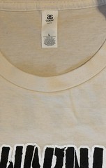 NO WARNING NEVER FORGET NEVER FORGIVE EURO SHIRT LARGE NATURAL HARDCORE FREE S/H