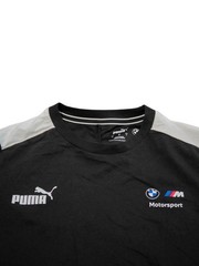 Puma × BMW Motorsport Racing Black Logo Graphic T-Shirt Size L