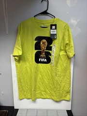 2026 OFFICIAL LICENSED FIFA WORLD CUP MENS LOGO TSHIRT XL 100% COTTON (NEW)
