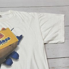 Vintage 2002 Mission Fitness Graphic T Shirt Mens Size XL White Short Sleeve
