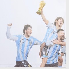 Kith x Adidas Messi Football World Cup Tee White Size M