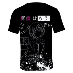 Anime la detective esta muerts Siesta T-shirt Unisex Adult Teen Sports Shirt