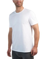 NEW! 2 pack Kirkland T Shirts men’s white Crew Neck 100% Cotton Tees XL X-Large
