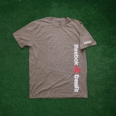 Reebok CrossFit Side Logo Men’s (Olive Green) Graphic T-Shirt