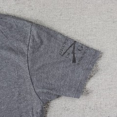Grunt Style Mens 3XL T-Shirt Gray American Flag Grenade Bullet Graphic Tee XXXL