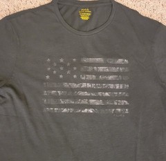 Polo Ralph Lauren Classic Slim-Fit Fit T-shirt USA Flag Logo Mens XL Freedom