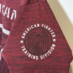 AMERICAN FIGHTER Men’s T-Shirt CRYSTAL RIVER Premium Athletic MMA Size 2XL AOP