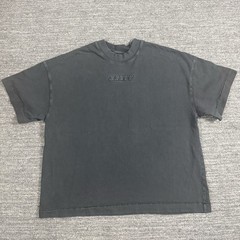 Mouty Tee Shirt Men Medium Boxy Portugal Faded Logo Short Sleeve T-Shirt Heavy