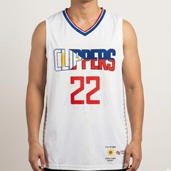 Los Angeles Clippers Jersey #22 Filipino Heritage Tank Top White Mens Size XL