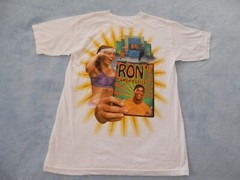 Nike VINTAGE WRITE THE FUTURE Brazil RONALDINHO Tee-jersey Shirt Top Men sz S nw