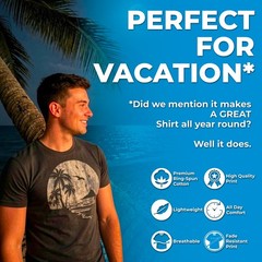 Mens Bermuda Triangle T Shirt Funny Vintage Retro Graphic Novelty Tee for Men