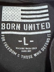 NWOT Born United Private Label Betty Boop Tee – Military USA American Patriotic