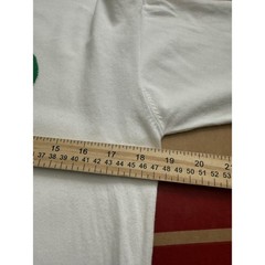 LV Amen Break Green Logo Knit T-Shirt White RM221 JS5 HMN81W XS