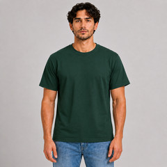 Gildan Heavy Cotton 5000 T-Shirt 3 & 5 Pack Men’s Plain Crew Neck Cotton Tee