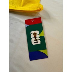 FIFA World Cup 2026 Brazil Shirt Mens Large Yellow Outerstuff Soccer Tee NWT