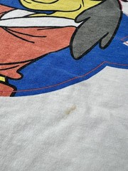 Vintage 90s Hong Kong Phooey Shirt XL Warner Brothers Hanna Barbera Cropped