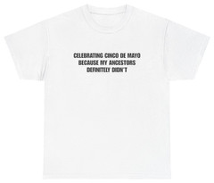 Funny Cinco De Mayo Shirt | Unethical Threads
