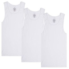 6-12 Packs Men 100% Cotton Ribbed Tank Top A-Shirt Wife Beater Undershirts Lot