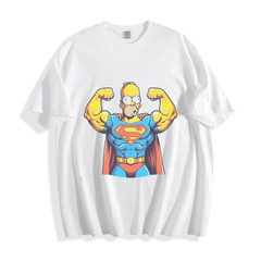 Super Homer Hero T-Shirt – Epic Musclebound Design Unisex Tee