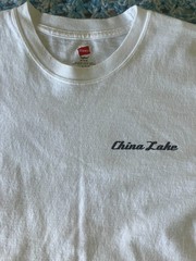 China Lake Naval Weapons Center Historical Patches T-shirt Size Medium