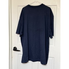 Nautica Mens T Shirt Navy Blue Graphic S1 Rowing Oars Cotton Tee 3XL NWT