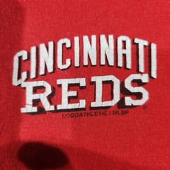 Vintage Ken Griffey Jersey Mens Size Large Reds Logo Athletic MLB Baseball