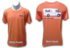 Vintage “FedEx Since 1973” T Shirt Double Color Graphics Uni-Sex Adults Small N