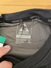 XL / X-LARGE – BLACK – Gerry Men’s Lightweight Cool Knit Active Gym Tee Shirt
