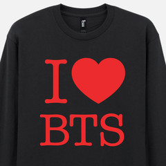 BTS T-Shirt KPOP Band Graphic Long Sleeve Tee BTS Tour Print Choice Adult Teen
