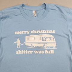Merry Christmas RV Graphic T-Shirt XL American Apparel Holiday Movie Quote USA