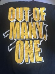 Godspeed Men’s M Black “OUT OF MANY ONE” T-Shirt