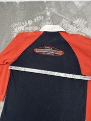 Vintage Harley Davidson Shirt Mens Medium M 100th Motorcycle Polo Biker 90s Y2K