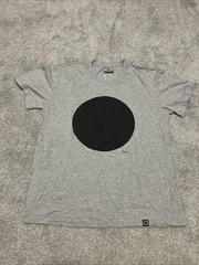 Curiosity Box Uranus Is A Black Hole Graphic Print Tee Shirt Gray Size Large