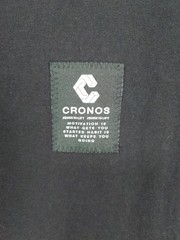 CRONOS CRNS Logo T-Shirt Mens M Black Gym Training Fitness Streetwear Japan