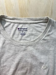 Champion Authentic Athleticwear Mens T Shirt 2XL Gray SS Classic Embroidered