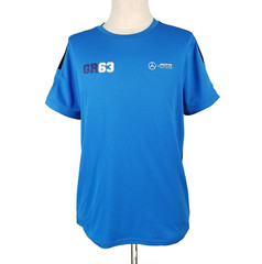 Mercedes-Benz AMG Petronas Formula 1 team shirt men’s large blue short sleeve