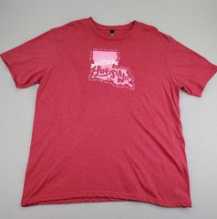 Louisiana Women in Agriculture Shirt Unisex XL Red Pink Soft Ring Spun 2018 Conf