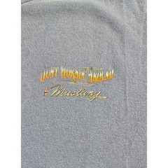 Ford Mustang Just Horsin Around Graphic T-Shirt Mens XL Blue Delta Pro Weight