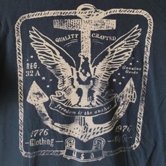 Retro Rugged Old Navy USA Sailing Medium T-Shirt