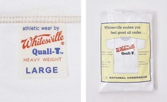 Whitesville WV73544 2-PACK T-SHIRT OFF-WHITE Size M L XL XXL Men’s Made in Japan